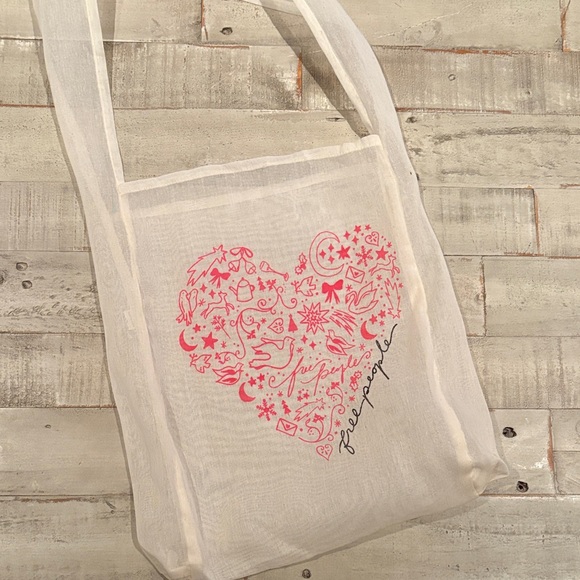 Free People Handbags - Free People Reusable Shopping Bag Tote Bag